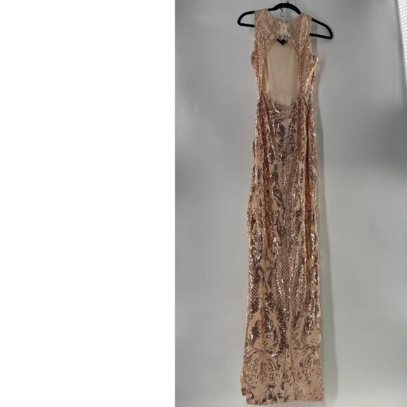 Rose Gold Maxi Dress - Picture 2 of 2